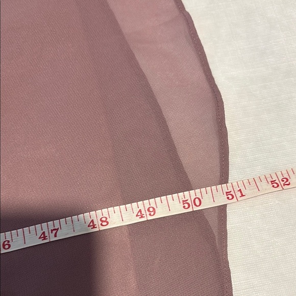 Birdy Greylin  Sleeveless Spaghetti Strap mauve Gown - Picture 7 of 11